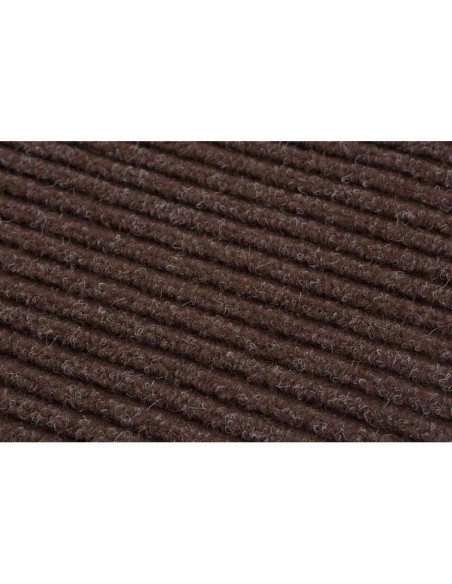 Covoras intrare, PVC, maro, 60x90 cm