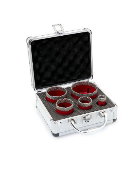 Carote diamantate, M14, set 5 buc, 20-72 mm, Strend Pro