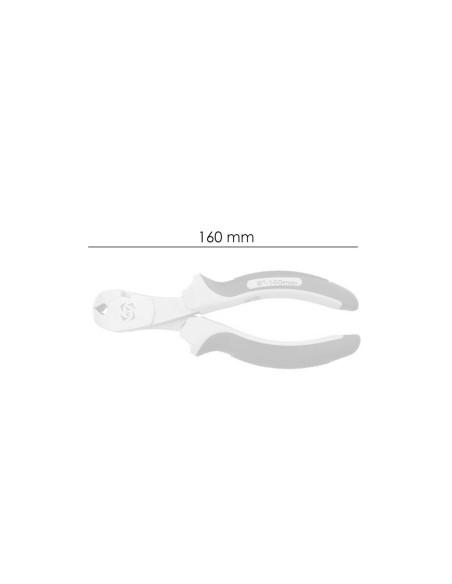 Cleste taiere frontala, 160 mm, Strend Pro