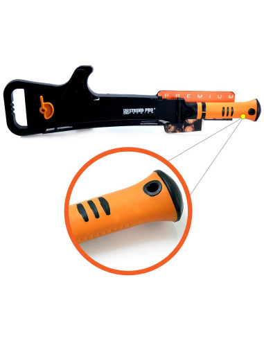 Maceta, otel, negru, 45 cm, Strend Pro