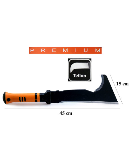 Maceta, otel, negru, 45 cm, Strend Pro