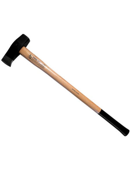 Topor pentru despicat, baros, coada lemn, 3 kg, 7x90 cm, Hickory, Strend Pro