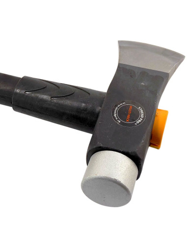 Topor pentru despicat, coada fibra, cap LSA aluminiu, 2.5 kg, 90 cm