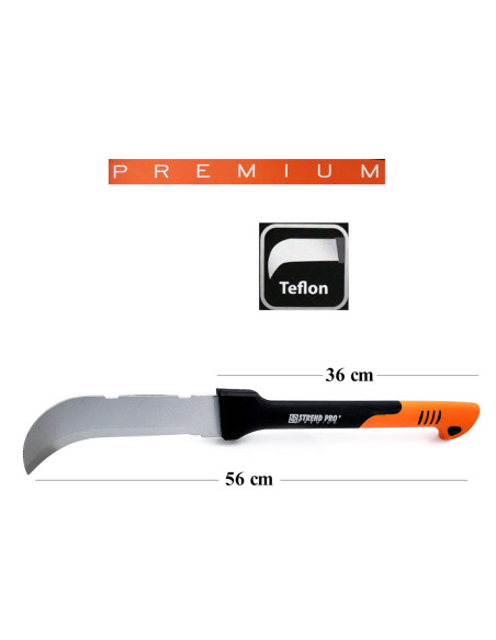 Maceta, otel, 56 cm, Strend Pro