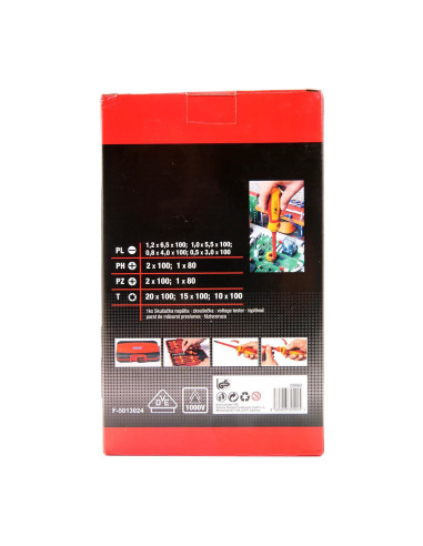 Trusa surubelnite electrician 1000 V, set 12 piese, Strend Pro