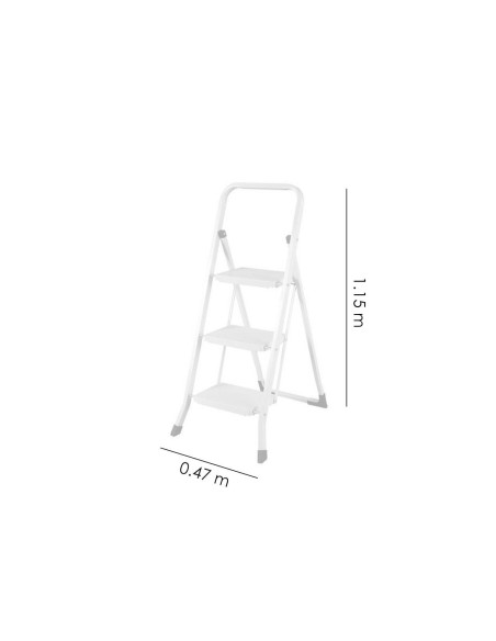 Scara otel, 3 trepte, max 150 kg, 1.15 m