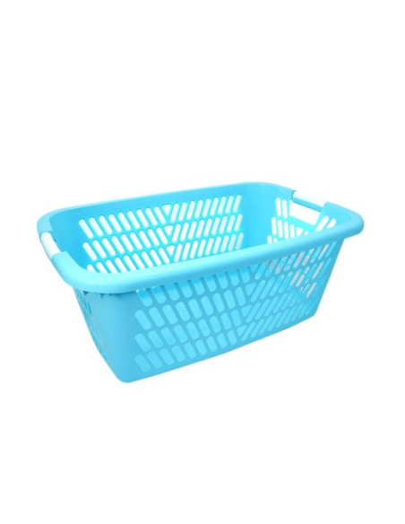 Cos rufe, 2 manere, plastic, albastru deschis, 61x40x23 cm, Strend Pro