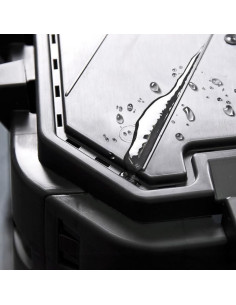 Compostor de gradina, 480 L, negru 2