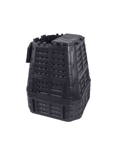 Compostor de gradina, 740 L, negru 2