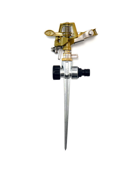 Aspersor pulsatoriu alama cu tarus metalic, 75 mp, Strend Pro