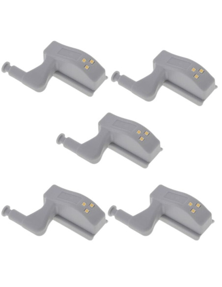 Set 5 buc Balamale pentru mobilier cu iluminare LED, 7.5 x 4 x 2 cm