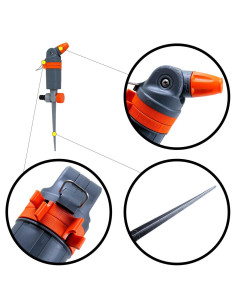 Aspersor cu tarus metalic, 2 moduri stropire, Strend Pro 2