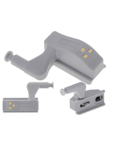 Set 5 buc Balamale pentru mobilier cu iluminare LED, 7.5 x 4 x 2 cm