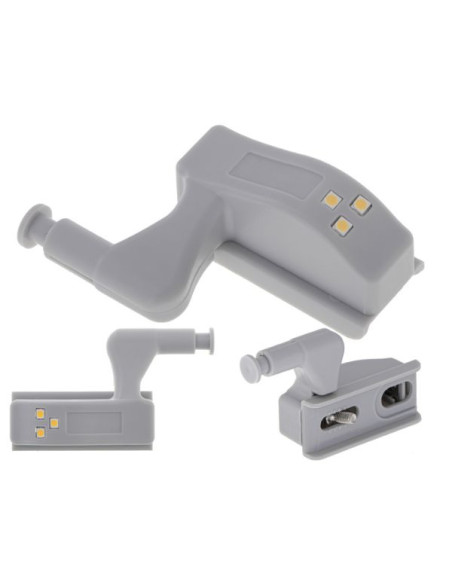 Set 5 buc Balamale pentru mobilier cu iluminare LED, 7.5 x 4 x 2 cm