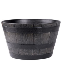 Ghiveci pentru flori, model lemn natural, 39x28 cm