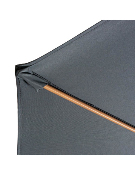 Umbrela gradina/terasa, cu articulatie, antracit, 300 cm, Roma