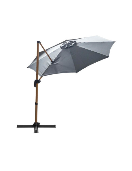 Umbrela gradina/terasa, cu articulatie, antracit, 300 cm, Roma