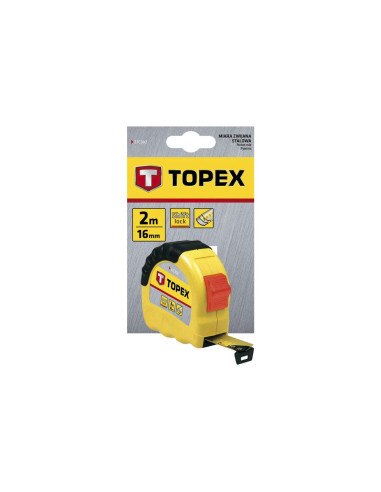 Ruleta ergo 2 m x 16 mm, Topex