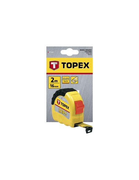 Ruleta ergo 2 m x 16 mm, Topex