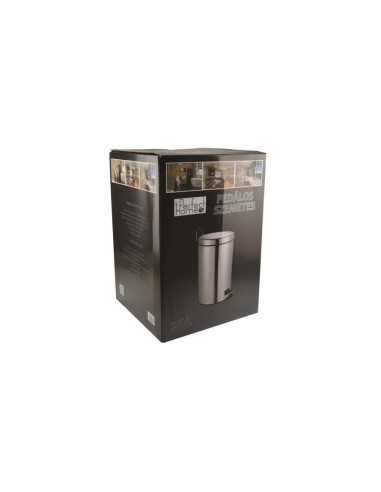 Cos de gunoi cu pedala, inox, 20 L, Perfect Home 