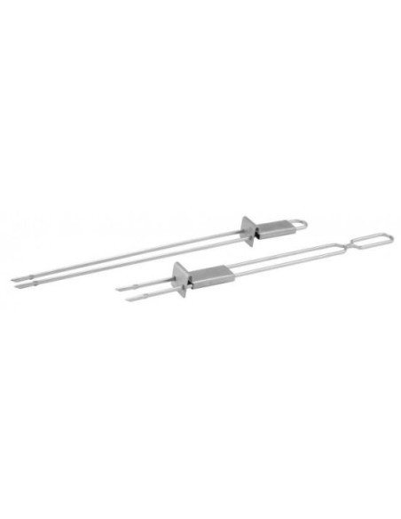 Tepuse frigarui, pentru fript slanina, set 2 buc, 32 cm, Perfect Home 