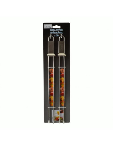 Tepuse frigarui, pentru fript slanina, set 2 buc, 32 cm, Perfect Home 