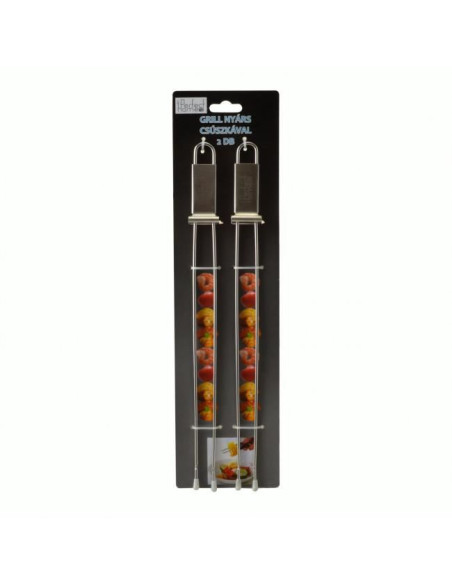 Tepuse frigarui, pentru fript slanina, set 2 buc, 32 cm, Perfect Home 