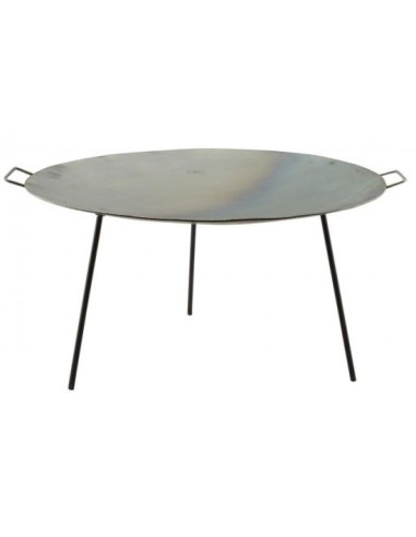 Disc pentru gratar, metalic, cu picioare, 60.5x32.3 cm, Perfect Home
