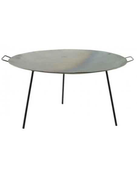 Disc pentru gratar, metalic, cu picioare, 60.5x32.3 cm, Perfect Home