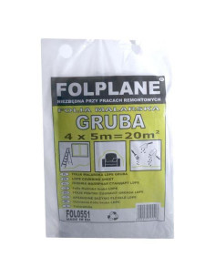 Folie pentru zugravit, LDPE, 4x5 m, 20mp, 20 microni, Painter
