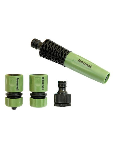 Set de stropit, duza furtun cu accesorii, 5 piese, Beorol