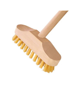 Perie podea, cu coada lemn, 24x5.5 cm, Beorol