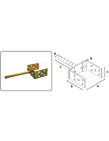 Suport grinda metalic, zincat, reglabil, 125 mm, Strend Pro