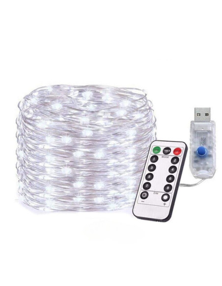 Instalatie de Craciun cu telecomanda, Perdea de lumini, 3 x 3 m, 300 LED-uri, Alb Rece