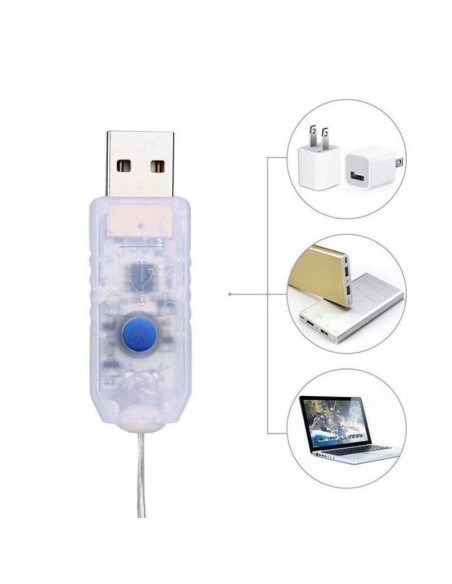 Instalatie de Craciun cu telecomanda, Perdea de lumini, 3 x 3 m, 300 LED-uri, Alb Rece