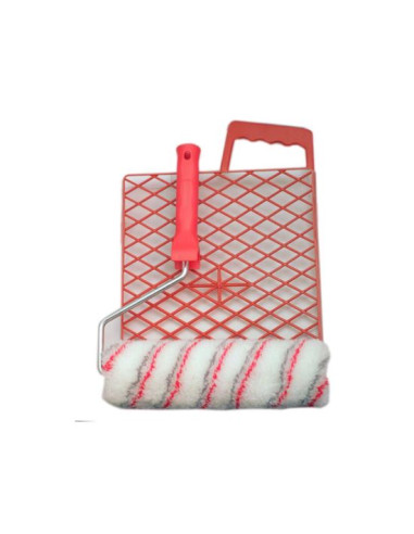 Rola cu gratar, 25 cm/47 mm, ULTRA RED