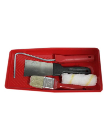 Set vopsit nr. 21, rola poliester, pensula, spaclu, Artool