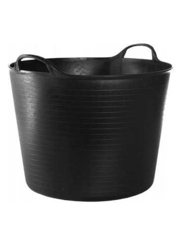 Galeata pentru constructii, rotunda, flexibila, neagra, 42 L, Artool