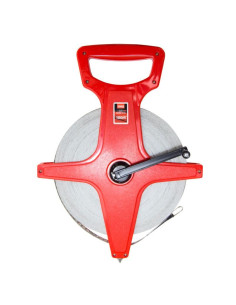 Ruleta banda fibra, 100 m, cu maner, Beorol 2