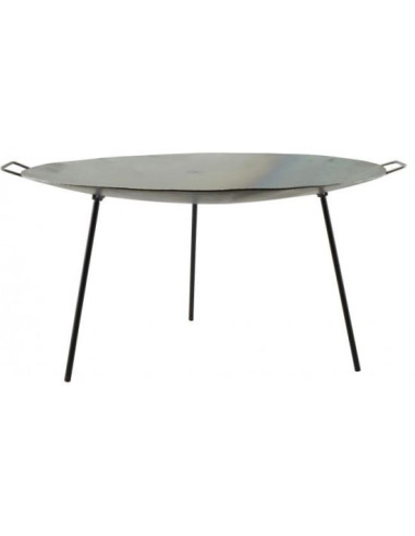 Disc pentru gratar, metalic, cu picioare, 39.5x30.5 cm, Perfect Home