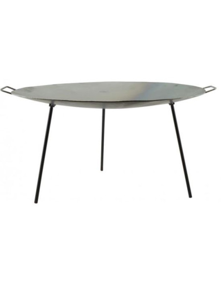 Disc pentru gratar, metalic, cu picioare, 39.5x30.5 cm, Perfect Home