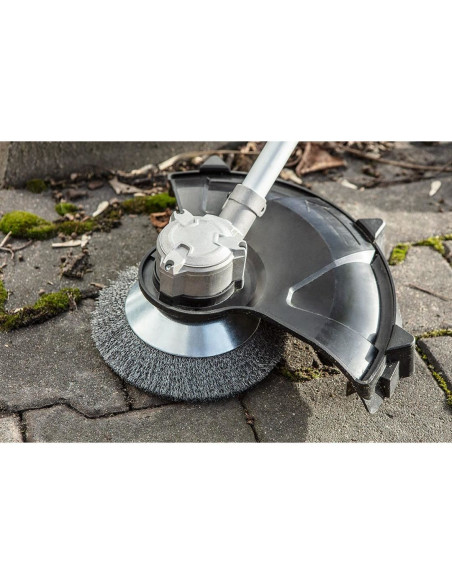 Perie sarma, circulara, pentru motocoasa/trimmer, otel, 200x25.4 mm, Graphite