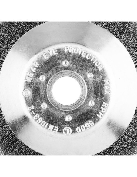 Perie sarma, circulara, pentru motocoasa/trimmer, otel, 200x25.4 mm, Graphite