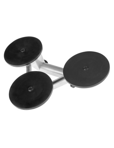 Ventuza pentru transport si montat parbrize, geamuri, placi marmura, granit, 3 brate, max 150 kg, 3x120 mm, NEO