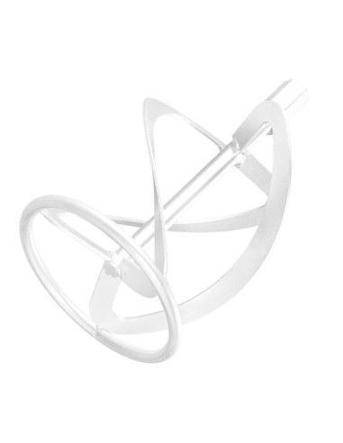 Paleta, amestecator mixer, lichide, M14, 140 mm, Graphite