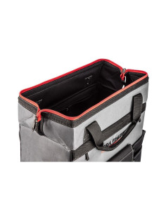 Geanta scule, poliester, 11 buzunare, cu roti si maner telescopic, 42 L, 41x21x24 cm, Graphite Energy 2