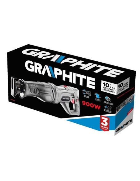 Fierastrau tip sabie, 900 W, GRAPHITE