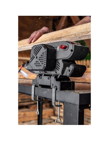 Slefuitor electric cu banda, 900 W, 533x75 mm, Graphite