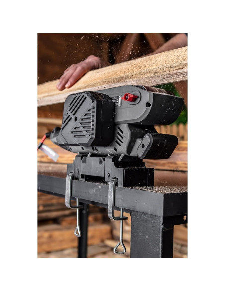 Slefuitor electric cu banda, 900 W, 533x75 mm, Graphite