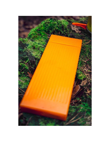 Panou, paravan, protectie impotriva vantului, pentru aragaz camping, pliabil, aluminiu, 10 elemente, 84x24 cm, NEO 